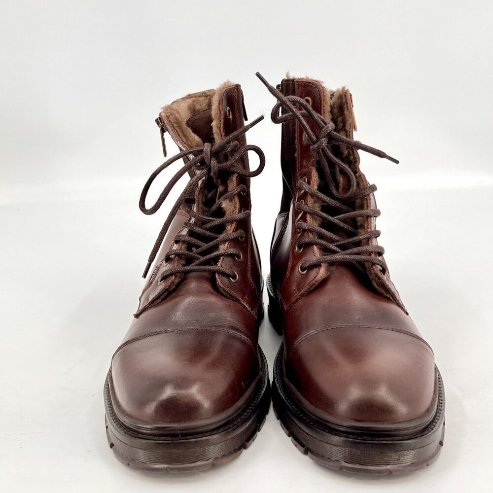 ALDO Aaren-l Men's Thermal Faux Insulation Winter Boot Brown Size 10 New In Box - Picture 5 of 10